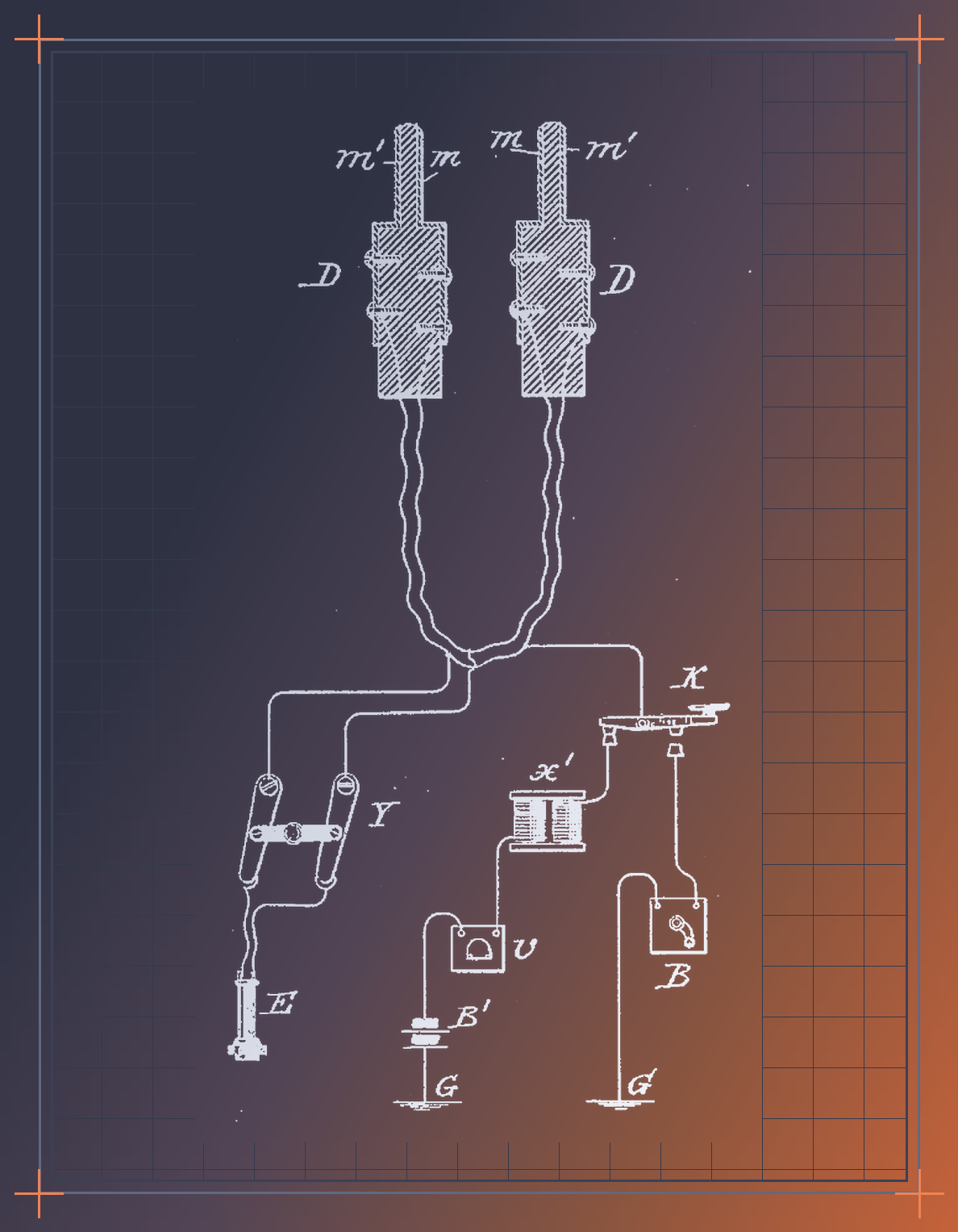 Switchboard plugs, technical plate